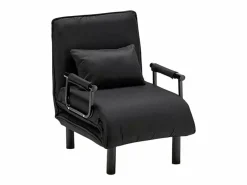 Sillón Sofá cama plegable individual de tela Deborah -^Le roi du relax