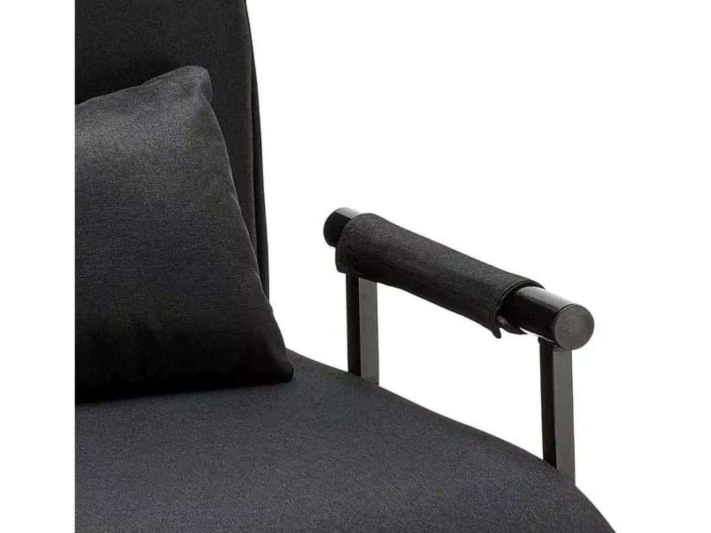 Sillón Sofá cama plegable individual de tela Deborah -^Le roi du relax