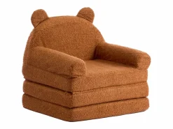 Sillón Cama|Sillón SucceBuy para Niños Convertible 2-en-1, Sofá Cama Plegable y Suave, con Reposabrazos, en Esponja 28D y Tejido Polar, Sofá para Niños Pequeños