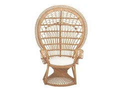 Sillón vintage de ratán natural^Sweeek Hot