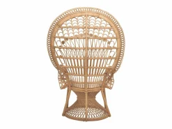 Sillón vintage de ratán natural^Sweeek Hot