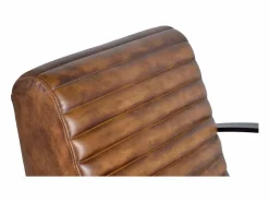 Sillon de estilo industrial en piel natural^Giner y colomer Sale