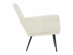 Silvenn Sillón de terciopelo 62x79x79 cm^Garden Furniture