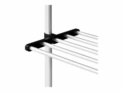 Sistema de armario telescópico con estantes aluminio^vidaxl Hot