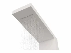 Helloshop26 Alcachofa De Ducha, Cabezal|Sistema de panel de ducha de aluminio y plástico para baño interior 114 cm 02_0003117