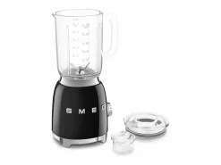 Smeg Pequeño Electrodoméstico|BLF03BLEU Licuadora de Taza Negra - 800W, 1.5L