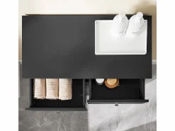 Mueble de Baño con 2 Cajones y 2 Bolsas Extraíbles,^Sobuy Hot