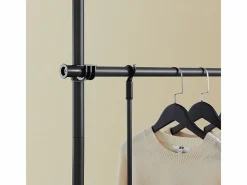 Perchero de Pie Telescópico, Soporte para Ropa Ajustable en^Sobuy Best