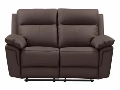 Sofá 2 pl relax: manual de piel de búfalo marrón PAKITA^Vente-unique Clearance