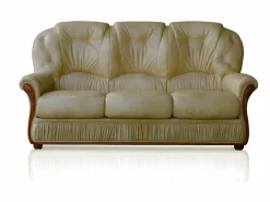 Sofá 3 plazas 100% piel de búfalo DAPHNE -^Vente-unique Clearance