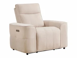 Sofá 3 plazas, 2 plazas y sillón relax eléctrico en chenilla SCAMOCO^Vente-unique