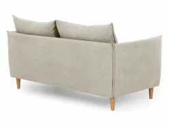 Sofá - 3 Plazas|Sofá De Tela|Sofá 3 Plazas Camel - Tejido de Poliéster (187 x 62 x 93 cm) - MELANIE