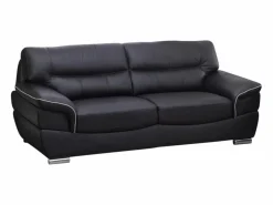 Sofá 3+2 plazas de piel de becerro color THIBAULT^Vente-unique Sale