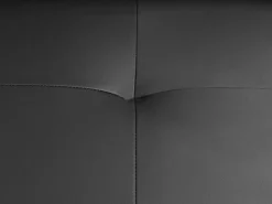 LINEA SOFA Conjunto Sofás|Sofá 3+2 plazas de piel de becerro en color negro SOLANGE