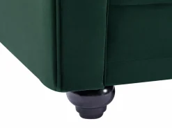 Sofá 3 plazas de tela de terciopelo CHESTERFIELD^Vente-unique New