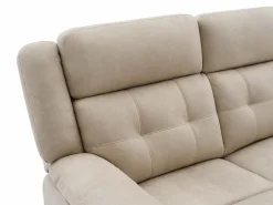 Sofá 3 plazas relax eléctrico de microfibra ORTIANO^Vente-unique Clearance