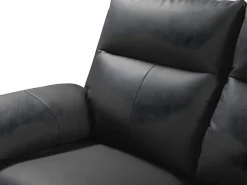 Vente-unique Sofá 2 plazas relax: manual piel búfalo PAKITA Negro Sale