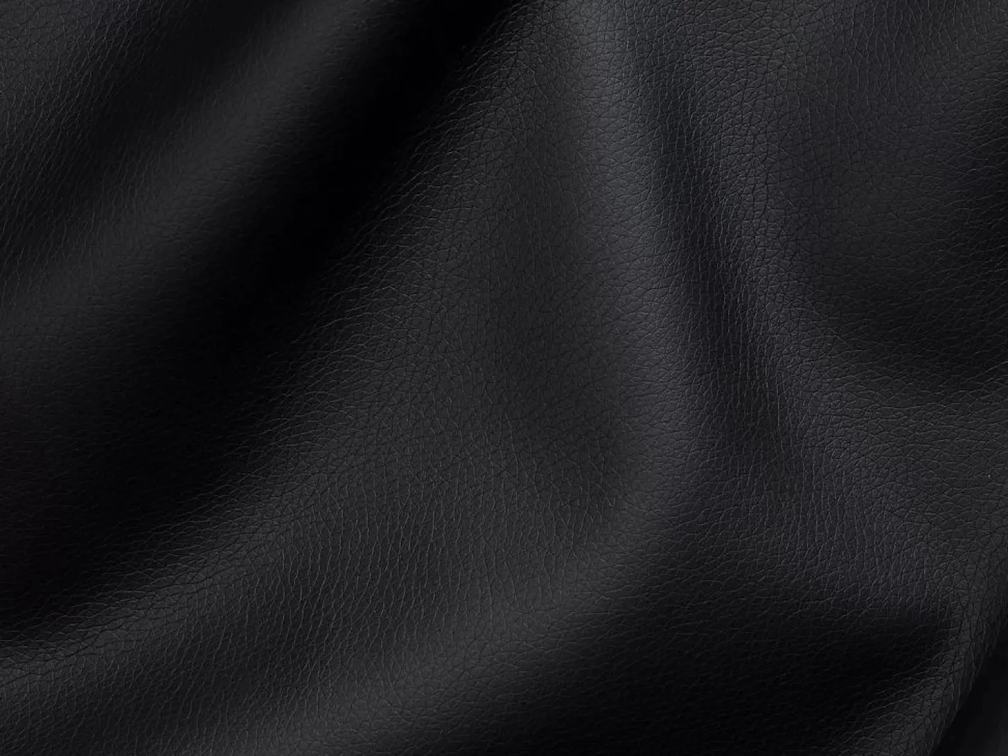 Vente-unique Sofá 3 plazas rápido en cuero - Cama de 140 cm - Colchón de 14 cm CALITO Negro
