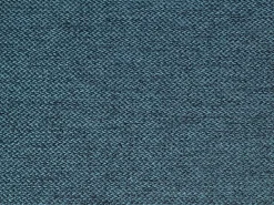 Vente-unique Sofá 3 plazas tela - cojines amarillos - TATUM Azul Discount