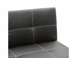 Modus Sofa Sofás De Piel Sintética|Sofá cama 3 plazas cuero polipiel Topazio pronto letto -
