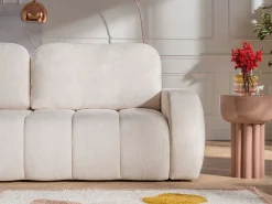 Sofá cama 3 plazas en chenilla TALIVO^Vente-unique