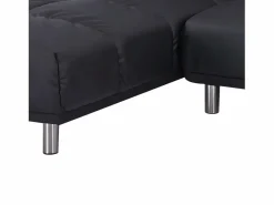 Sofá cama clic-clac de 2 plazas con chaise longue reversible en PU - MELLOW^SENHO
