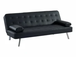 Vente-unique Todos Los Sofás|Sofá - 2 Plazas|Sofá cama clic-clac de piel sintética MICHELLE