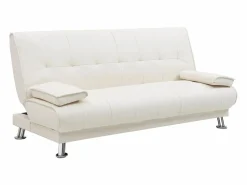 Sofá cama clic-clac piel sintética color MAXIME^Vente-unique New