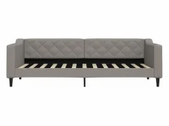 Sofá cama con colchón tela gris taupe 80x200 cm^vidaxl Hot