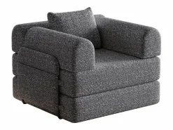Hauss Spole Sillón Cama|Sofá cama convertible - Individual - Tela de chenilla