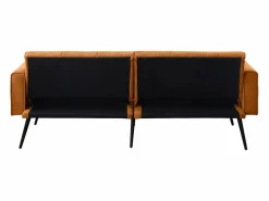 Sofá cama convertible Asiento mullido Diseño minimalista Material tejido Ideal para sala y estudio^ Sale