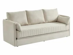Vente-unique Todos Los Sofás|Sofá - 3 Plazas|Sofá cama convertible de 3 plazas de tela color GRECCO