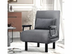 Sillón Cama|Sofá cama convertible, sillón regulable con 6 posiciones, canapé.