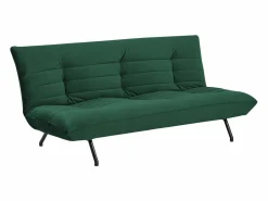 Sofá cama de 3 plazas ANATOLE de terciopelo -^Happy Garden Best