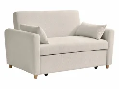 Sofá cama de 2 plazas cajón de pana AYLA^Vente-unique Discount