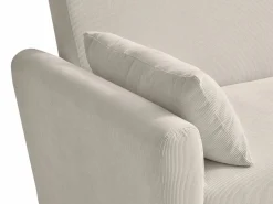 Sofá cama de 2 plazas cajón de pana AYLA^Vente-unique Discount