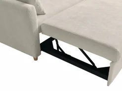 Sofá cama de 2 plazas cajón de pana AYLA^Vente-unique Discount