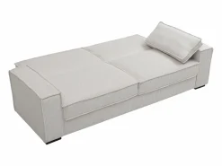 Vente-unique Todos Los Sofás|Sofá De Terciopelo|Sofá cama de 3 plazas convertible en terciopelo FINORO