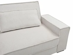 Vente-unique Todos Los Sofás|Sofá De Terciopelo|Sofá cama de 3 plazas convertible en terciopelo FINORO