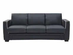 Vente-unique Sofá cama de 3 plazas convertible en cama NATY - Negro Sale
