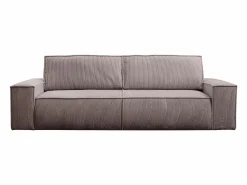 Sofá cama de 4 plazas de pana - AMELIA^Vente-unique Sale