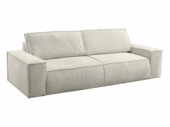 Sofá cama de 4 plazas de pana - AMELIA de Pascal Morabito^Vente-unique Discount