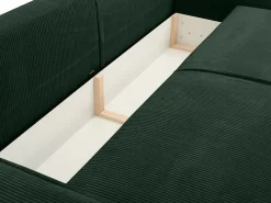 Sofá cama de 4 plazas de pana - AMELIA de Pascal Morabito^Vente-unique Best