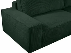 Sofá cama de 4 plazas de pana - AMELIA de Pascal Morabito^Vente-unique Best