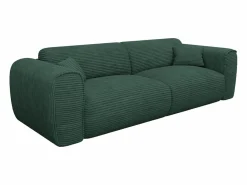 Sofá cama de 4 plazas de pana POGNIA^Vente-unique New