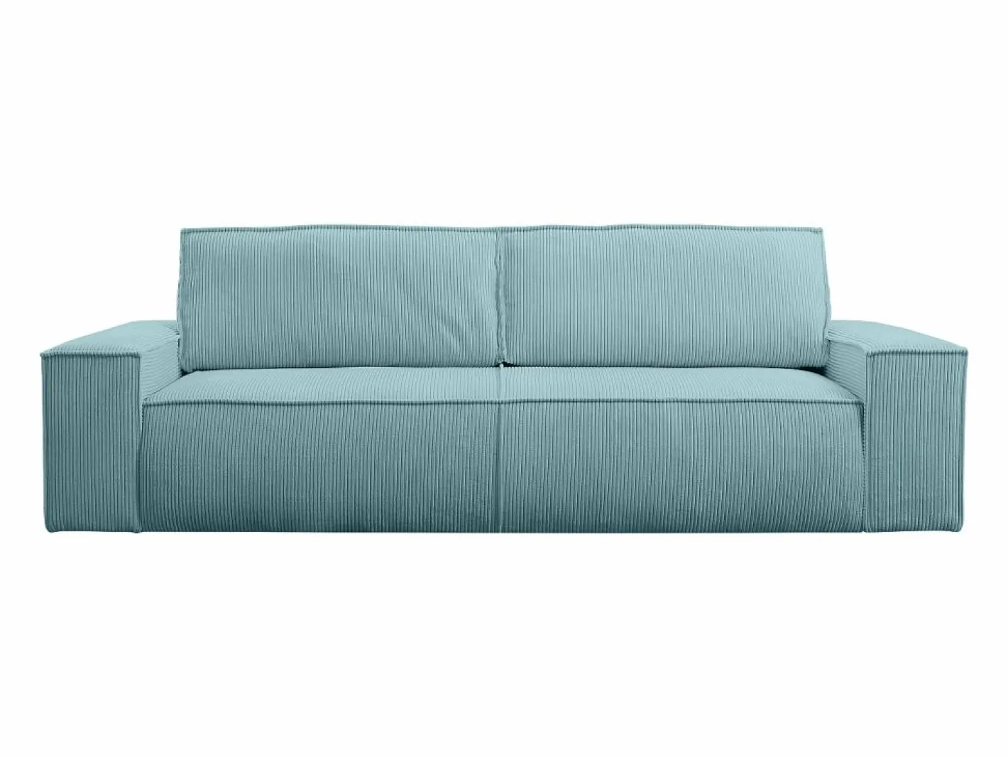 Sofá cama de 4 plazas de pana - AMELIA^Vente-unique Discount