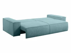 Sofá cama de 4 plazas de pana - AMELIA^Vente-unique Discount