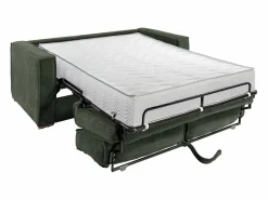 Vente-unique Sofá - 4 Plazas|Sofá cama de 4 plazas de pana color beige LORETO