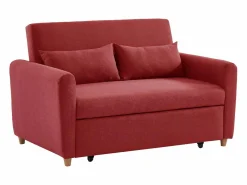Sofá cama de 2 plazas de tela AYLA^Vente-unique Discount