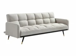Sofá cama de 3 plazas de tela con vintage - ROREMA^Vente-unique Clearance